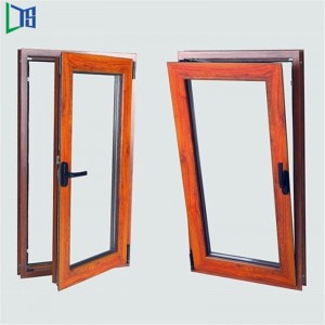 Foshan Factory Modern Aluminum Tilt and Turn Window Verniciatura a polvere Finish Brand Hardware