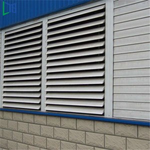 Finestrino in alluminio per avvolgibile Avvolgibile in alluminio per avvolgibile Finestratura per finestra e feritoia Finitura a polvere