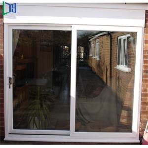 Isolamento termico di alluminio standard delle porte scorrevoli dell'Australia AS2047 con vetro di doppi vetri