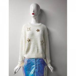 MAGLIONE BIANCO RLWS0003F