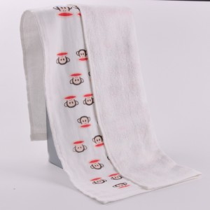 Asciugamano stampato ad anello singolo