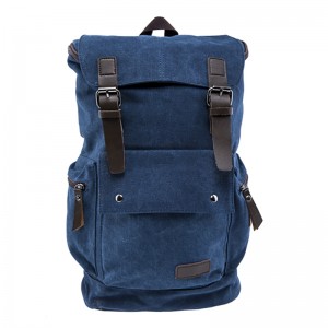 17SC-6572M fabbrica diretta muitiple colori eco-friendly durevole casual Vintage Canvas Casual Zaino per notebook Daypack