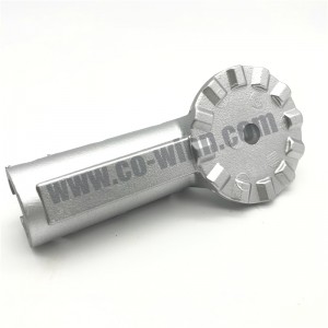 Fusione su misura e lavorazione CNC Parti meccaniche in alluminio