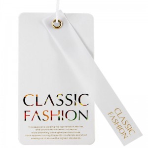 Etichetta per abbigliamento Creative Fashion Abbigliamento su misura 04