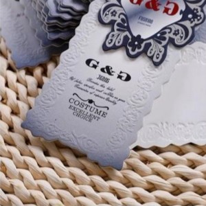 Etichetta per abbigliamento Creative Fashion Abbigliamento su misura 12