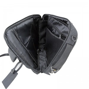 19SA-7842M Zaino per laptop a due funzioni con doppio arrivo Zaino per computer in nylon con maniglia convertibile in valigetta