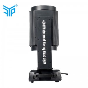 DMX512 resistente all'acqua grado IP65 350w17R fascio di luce in movimento fase, bel effetto spettacolo evento all'aperto