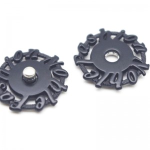 Bottoni per gioielli con bottoni automatici in metallo su misura per accessori di abbigliamento all'ingrosso 6