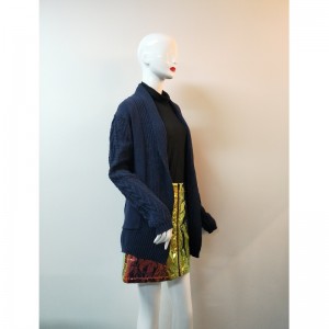 ABERCROMBIE \u0026 FITCH CARDIGAN BLU RLWS0030F