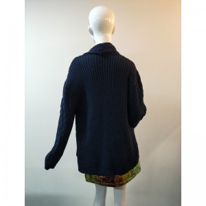 ABERCROMBIE \u0026 FITCH CARDIGAN BLU RLWS0030F