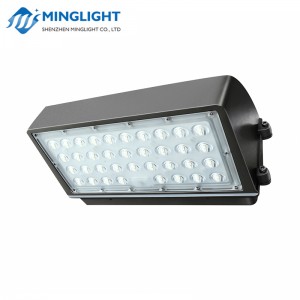 DLC ETL elencato Dusk-to-Dawn IP65 full cut wall pack led light