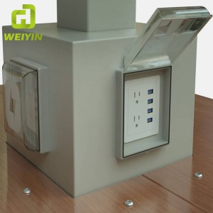 Stazione caricantesi astuta di USB del chiosco di carico del telefono cellulare ad energia solare per i giardini ed i parchi