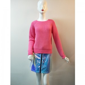 MAGLIONE ROSA CREW RLWS0068F