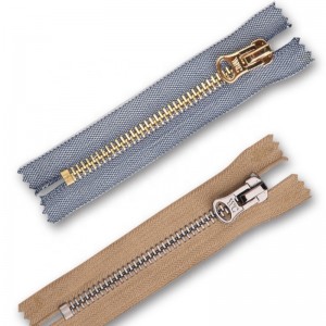 cerniera in metallo cerniera rifinita cerniera in metallo estremità chiusa ed estremità aperta a due vie 3