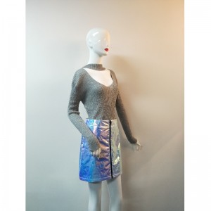 MAGLIONE GRIGIO DONNA RLWS0085F