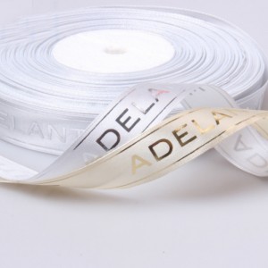 1 # logo personalizzato con marchio personalizzato nastro stampato per fiocchi per capelli