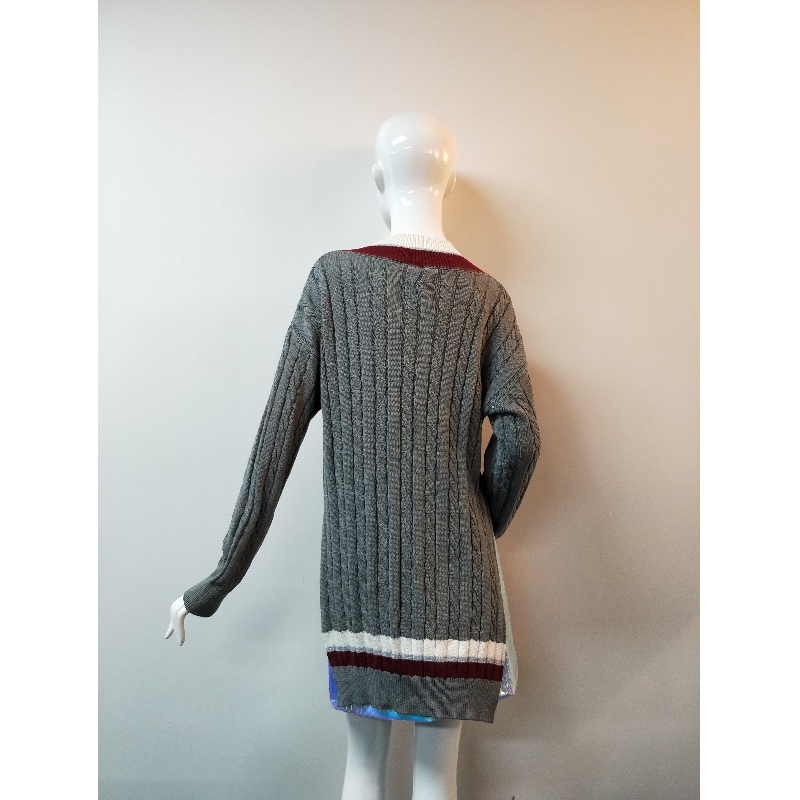 MAGLIONE GREY SLIT-SIDE RLWS0104F