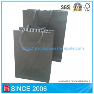 Sacchetto di carta di lusso per marchio famoso