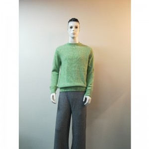 MAGLIONE COLLO VERDE AVOCADO RLMS0027F