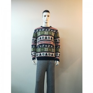 MAGLIONE STAMPA CONTRASTO RLMS0033F