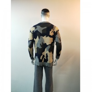 MAGLIONE MISTO CAMO RLMS0045F
