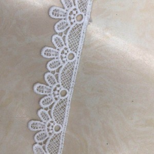 Laccio in seta 3 # latte lace Laccio in poliestere / nylon lace Laccio in cotone