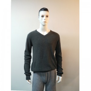 MAGLIONE SCOLLO AV GRIGIO RLMS0014F
