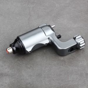 1 pz grigio nuovo di alta qualità RCA 3.5mm interfaccia tatuaggio mitragliatrice rotativa tatuaggio professionale macchina rotativa maquina de tatuagem