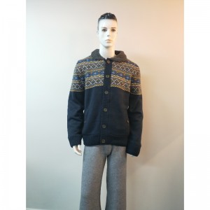 MAGLIONE IMBOTTITO BLU RLMS0056F