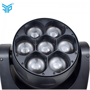 vendita all'ingrosso della fabbrica della luce della discoteca della luce della rondella della parete della fase principale 7 * 40w di alta qualità