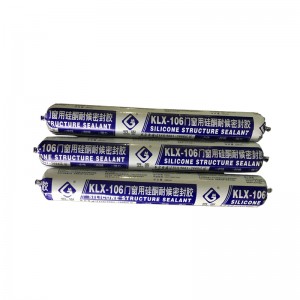 Sigillante siliconico resistente alle intemperie KLX-106 per porte e finestre