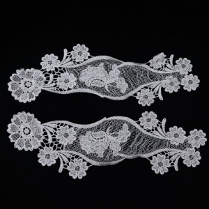 1 # pizzo scollatura lace pizzo seta latte ， pizzo poliestere / nylon Nylon pizzo cotone ，