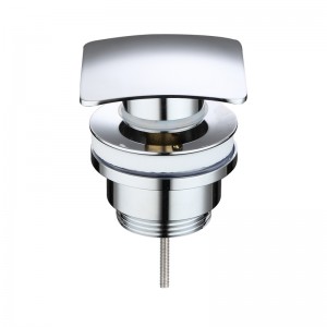 Tappo per lavabo pop-up suqare cap lavabo per lavabo