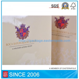 Sacco di carta di lusso con manico annodato