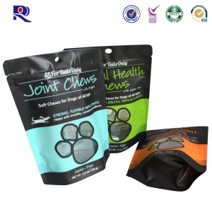 Doypack stampato e laminato porta up per prodotti sani 100g 250g 500g 1000g