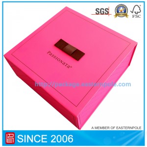 Scatola pieghevole rigida di lusso con design personalizzato