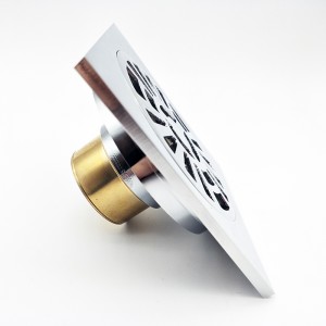 Scarico di scarico a trappola quadrata