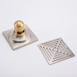 Tappo di copertura dello scarico del pavimento della doccia nascosto