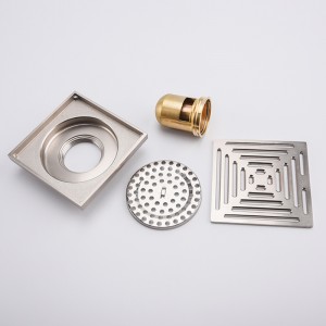 Tappo di copertura dello scarico del pavimento della doccia nascosto