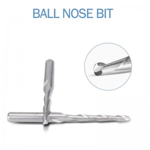 Fresa a CNC con codolo da 1/8 \