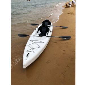 Kayak gonfiabile con doppia seduta di materiale punto goccia