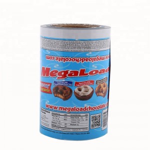 Film in rotolo laminato per alimenti a tenuta stagna in plastica per alimenti a tenuta stagna