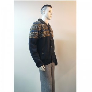MAGLIONE IMBOTTITO BLU RLMS0056F