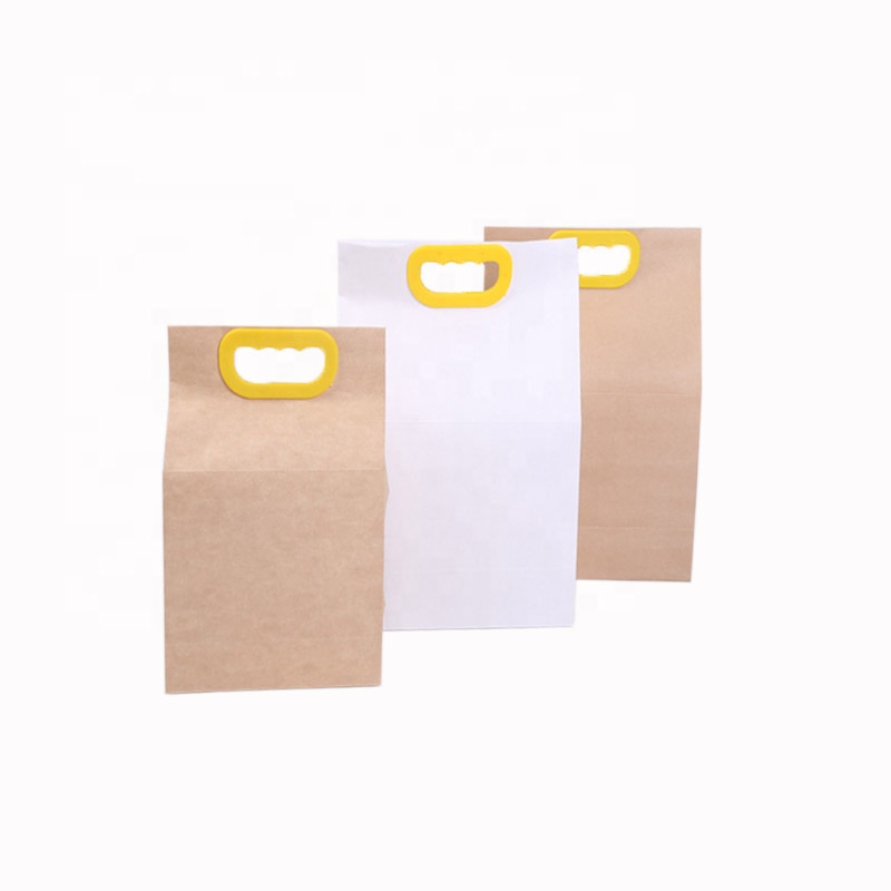 Prezzo all'ingrosso logo personalizzato stampa resistente all'umidità formato 2,5 kg 5 kg sacchetto di imballaggio di riso di carta kraft