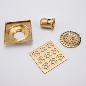 Guarnizione della griglia dello scarico della doccia del pavimento d'ottone della stanza di lavaggio