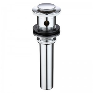 Tubi decorativi da cucina tubo 120mm vasca da bagno ottone scarico lavello scarico filtro rame