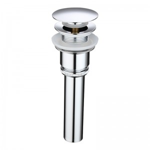 Scarico a catenelle a coda allungata con catenaccio esteso non cancellato