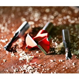 Punta a spirale in metallo duro 1/4 \