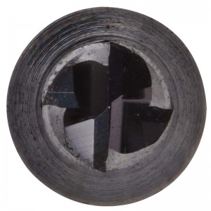 Fresa in metallo duro integrale, rivestimento AlTiN, 4 scanalature, diametro 1/16 \