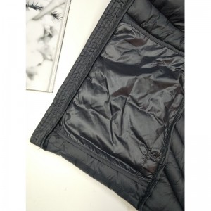 GIACCA PUFFER CON CAPPUCCIO BLU RLMPC0010